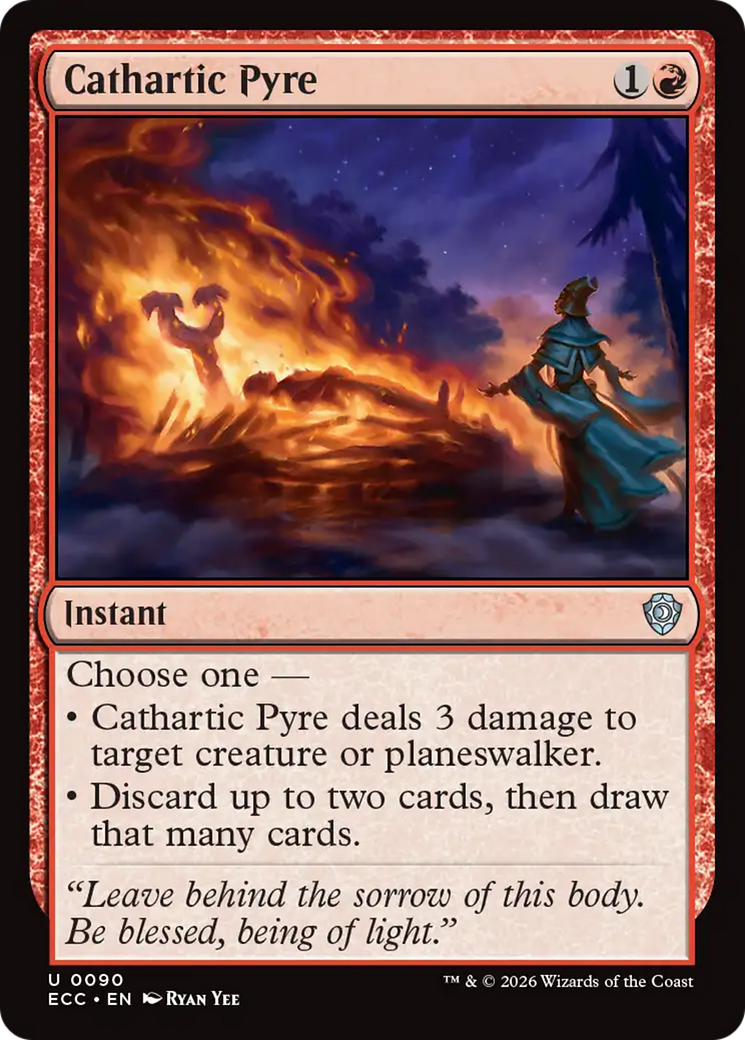 Cathartic Pyre [Lorwyn Eclipsed Commander] | Mega City Incorporated