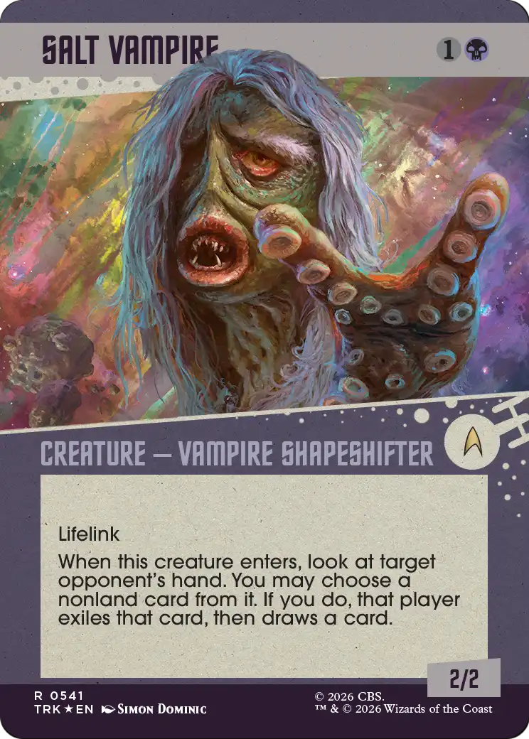 Salt Vampire (Showcase) (Surge Foil) [Star Trek] | Mega City Incorporated