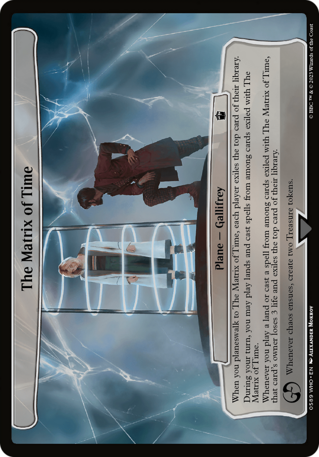 The Matrix of Time [Doctor Who] | Mega City Incorporated