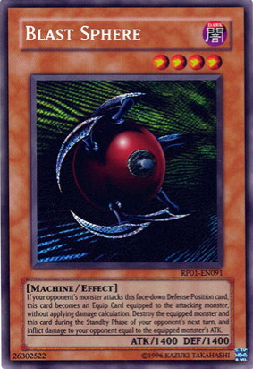 Blast Sphere [RP01-EN091] Secret Rare | Mega City Incorporated