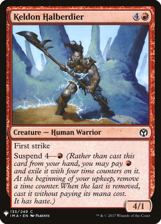 Keldon Halberdier [Mystery Booster] | Mega City Incorporated