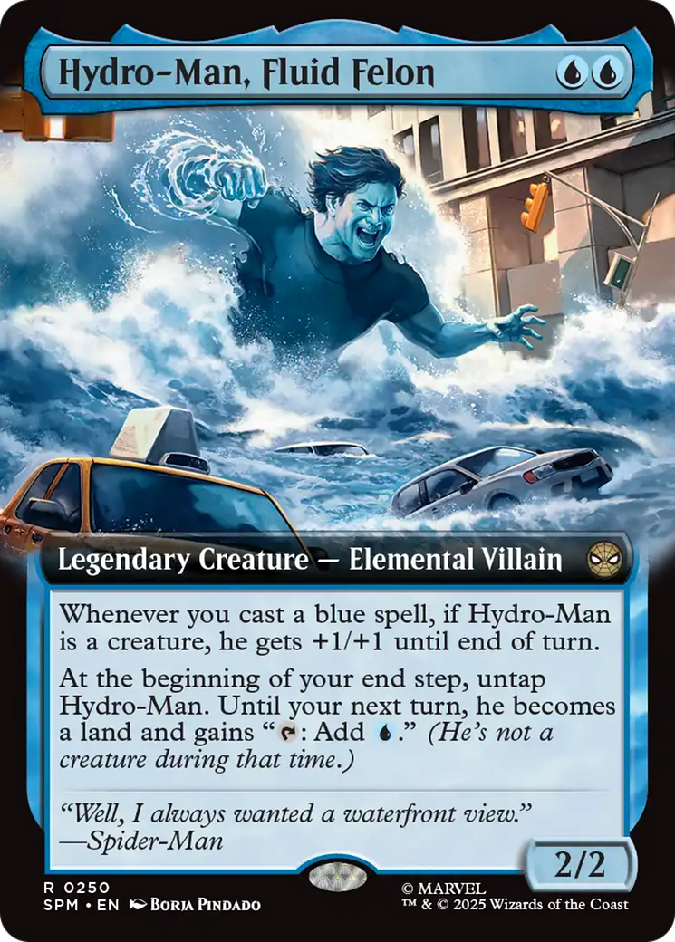 Hydro-Man, Fluid Felon (Extended Art) [Marvel's Spider-Man] | Mega City Incorporated