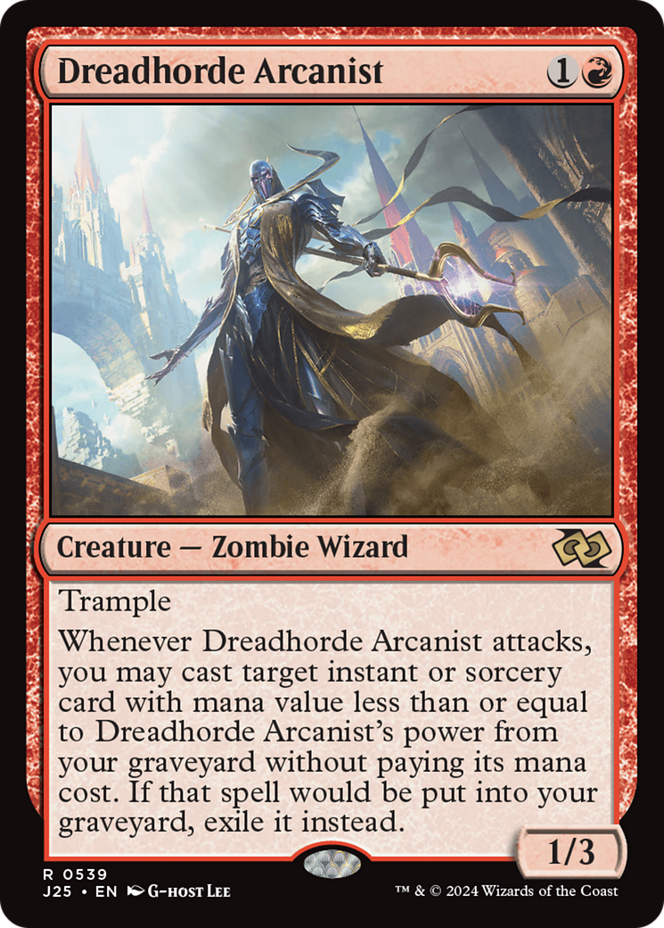 Dreadhorde Arcanist [Foundations Jumpstart] | Mega City Incorporated