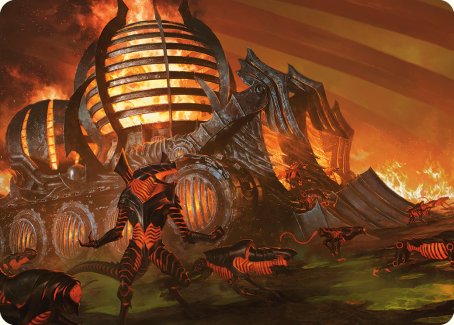 Urabrask's Forge Art Card [Phyrexia: All Will Be One Art Series] | Mega City Incorporated