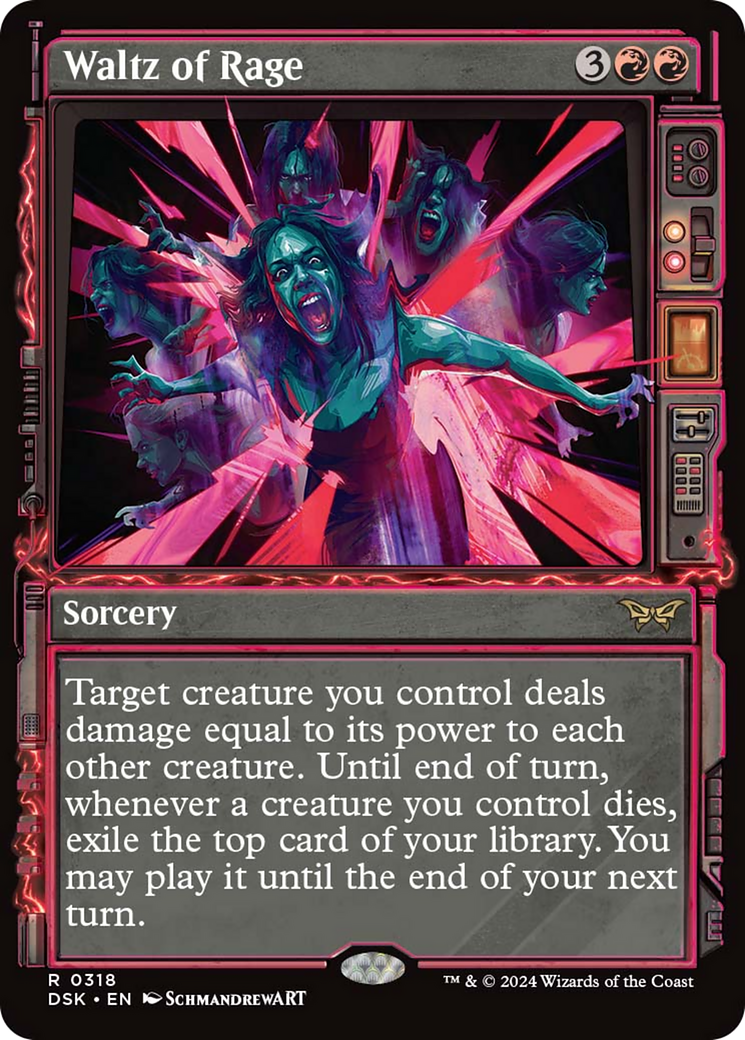 Waltz of Rage (Showcase) [Duskmourn: House of Horror] | Mega City Incorporated