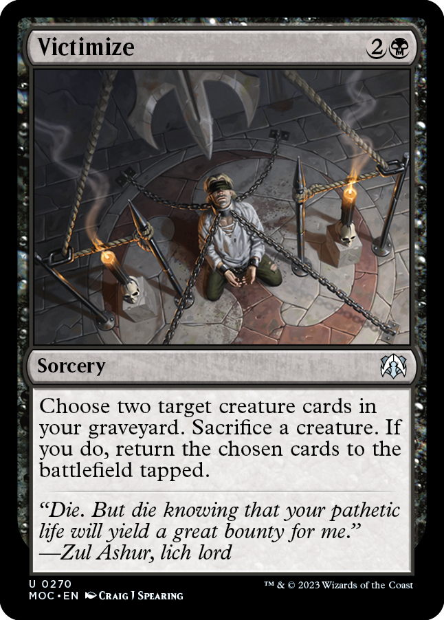 Victimize [March of the Machine Commander] | Mega City Incorporated