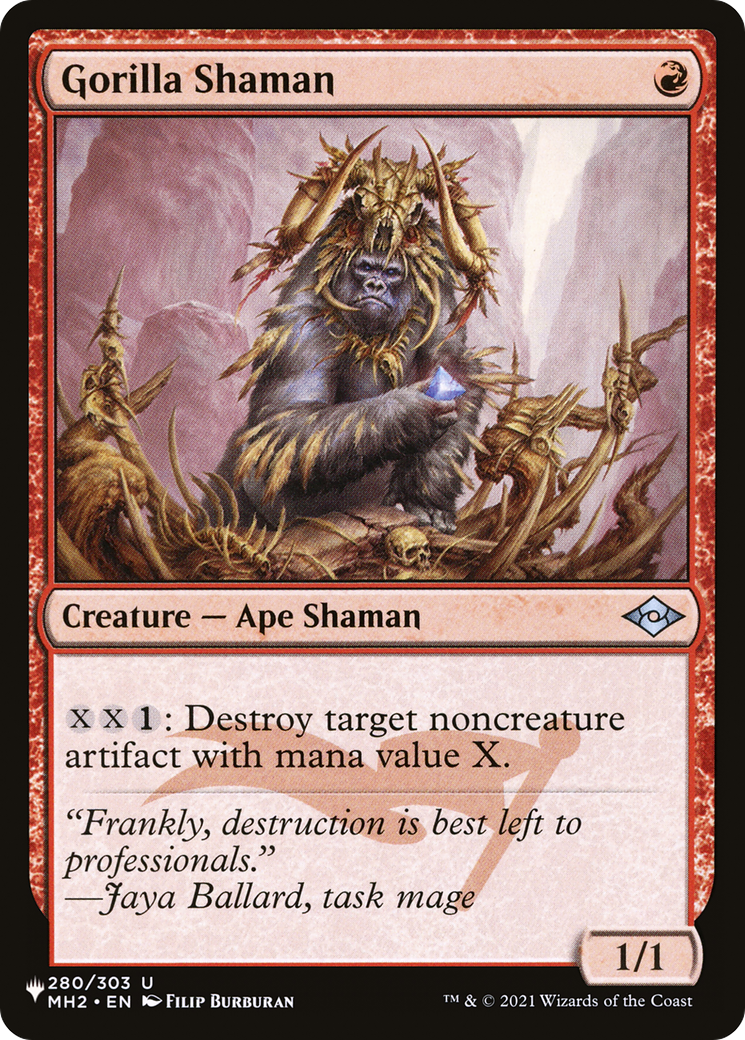 Gorilla Shaman [The List] | Mega City Incorporated