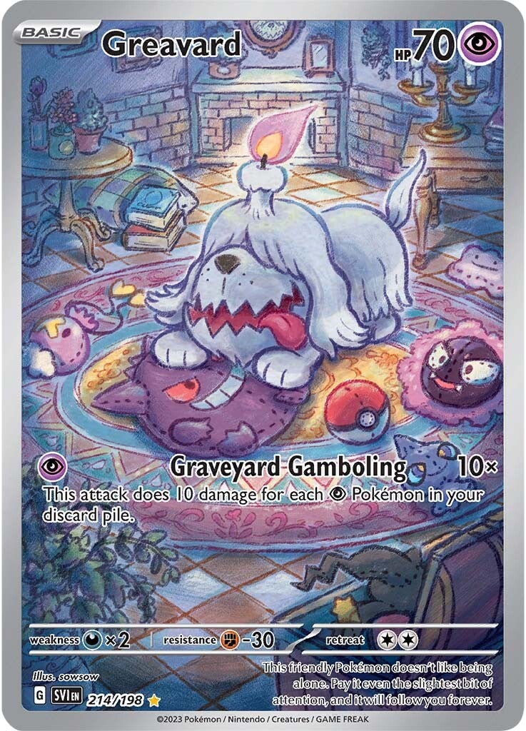 Greavard (214/198) [Scarlet & Violet: Base Set] | Mega City Incorporated