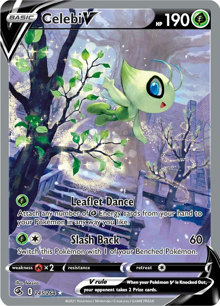 Celebi V (245/264) [Sword & Shield: Fusion Strike] | Mega City Incorporated