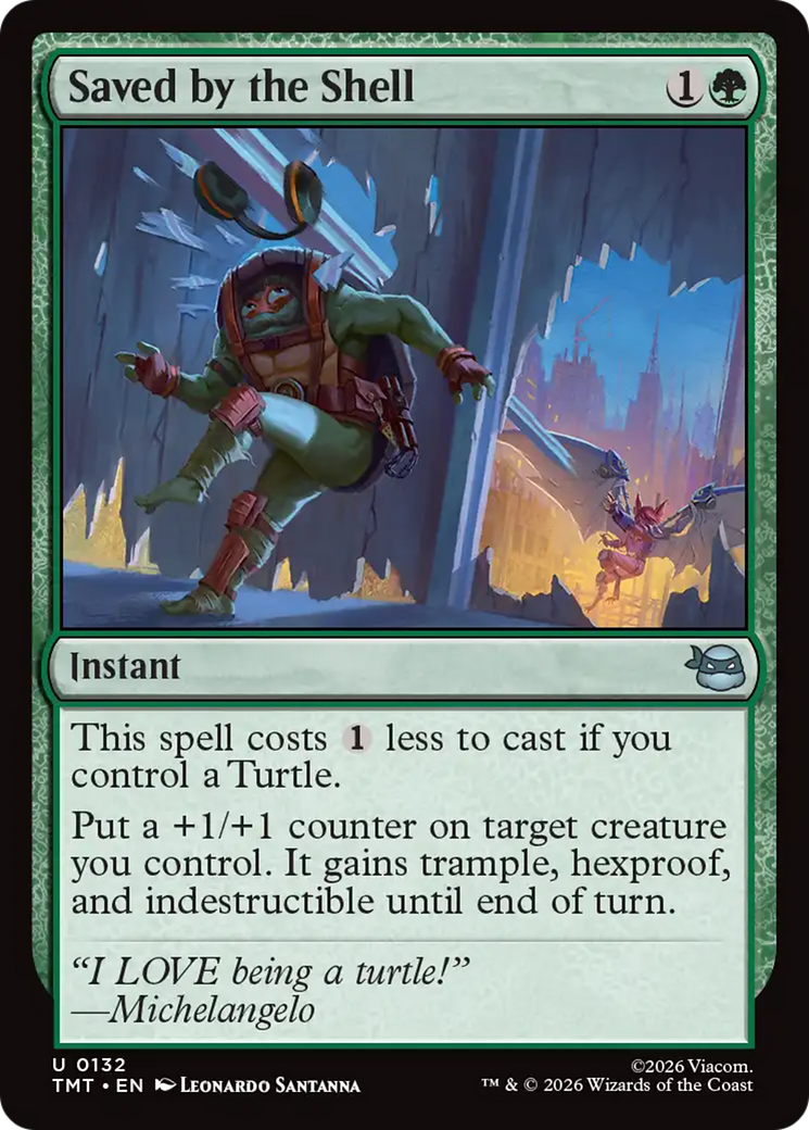 Saved by the Shell [Teenage Mutant Ninja Turtles] | Mega City Incorporated