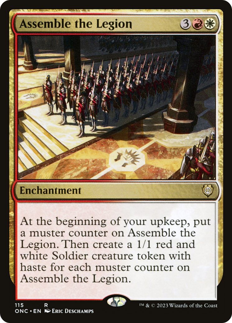 Assemble the Legion [Phyrexia: All Will Be One Commander] | Mega City Incorporated