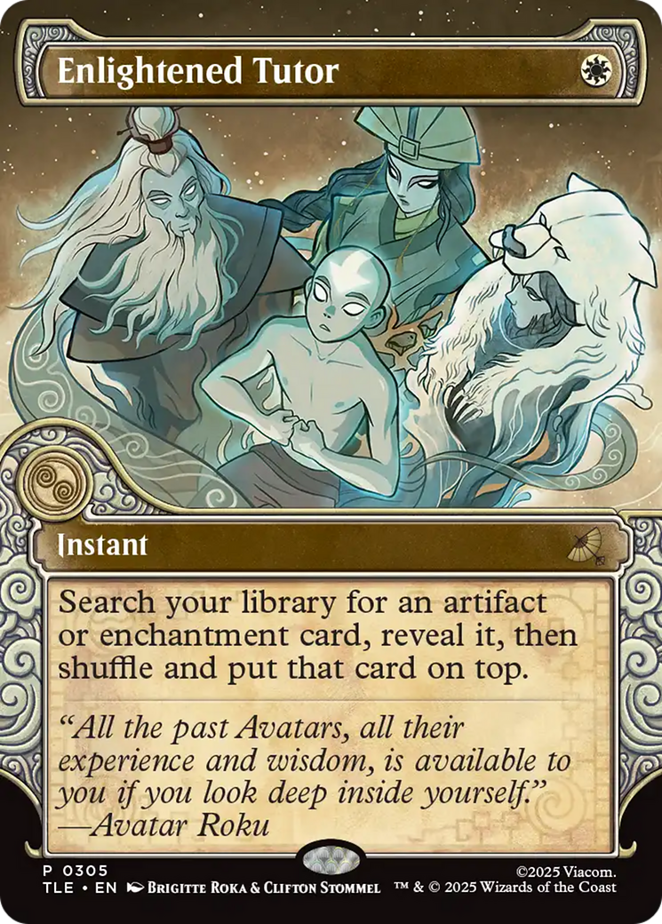 Enlightened Tutor (Showcase) [Avatar: The Last Airbender: Eternal-Legal] | Mega City Incorporated