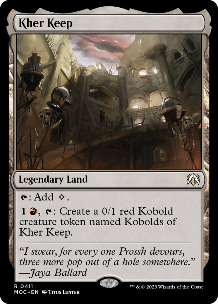 Kher Keep [March of the Machine Commander] | Mega City Incorporated
