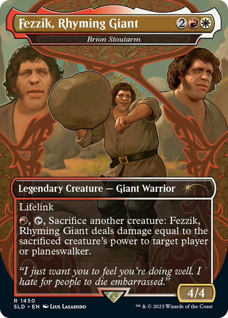 Fezzik, Rhyming Giant - Brion Stoutarm [Secret Lair Drop Series] | Mega City Incorporated