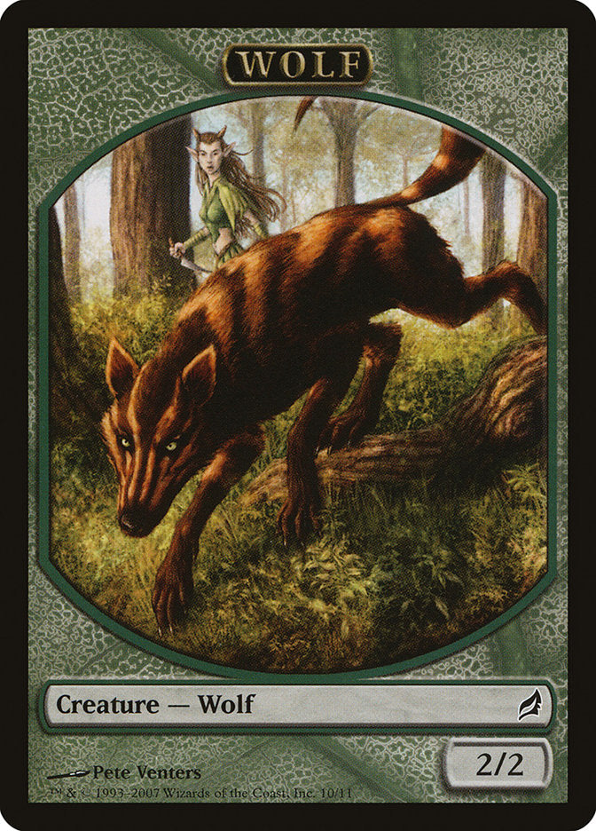 Wolf Token [Lorwyn Tokens] | Mega City Incorporated