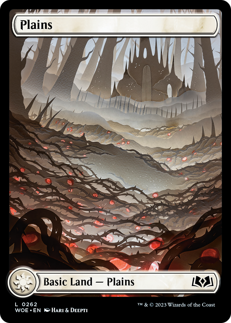 Plains (262) (Full-Art) [Wilds of Eldraine] | Mega City Incorporated