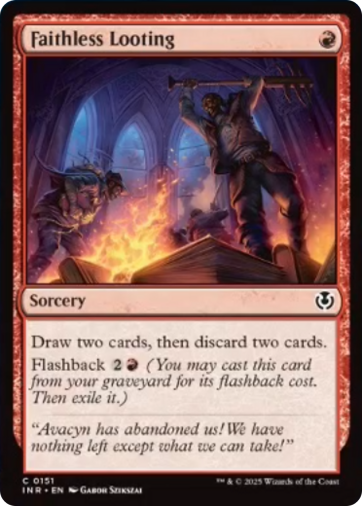 Faithless Looting [Innistrad Remastered] | Mega City Incorporated