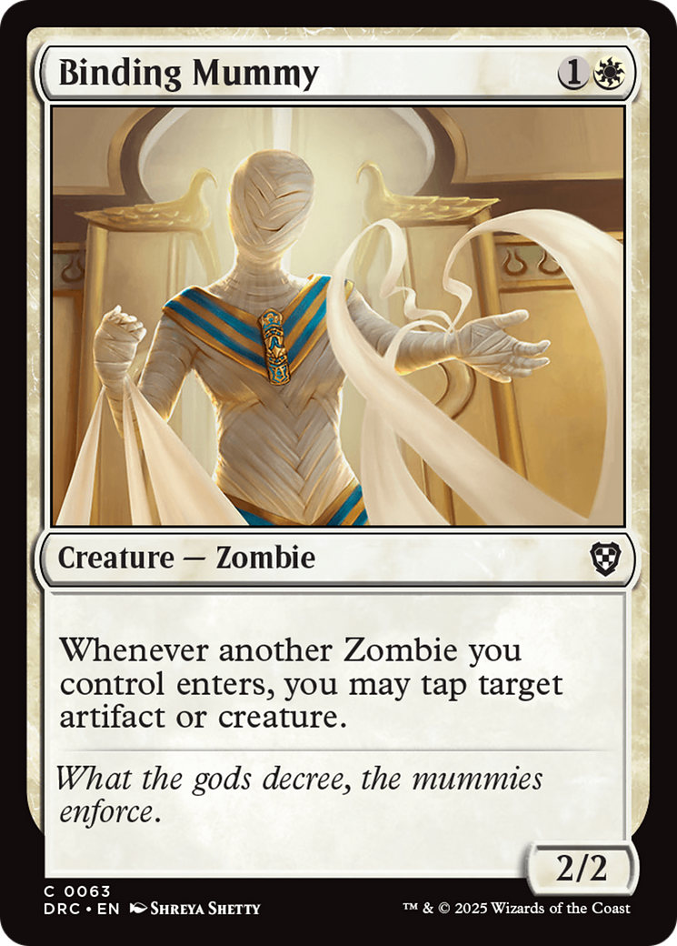 Binding Mummy [Aetherdrift Commander] | Mega City Incorporated