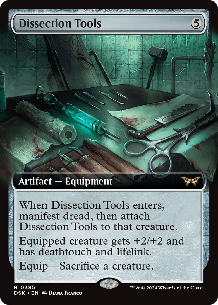 Dissection Tools (Extended Art) [Duskmourn: House of Horror] | Mega City Incorporated