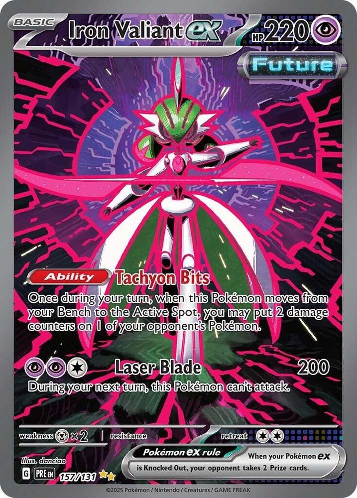 Iron Valiant ex (157/131) [Scarlet & Violet: Prismatic Evolutions] | Mega City Incorporated