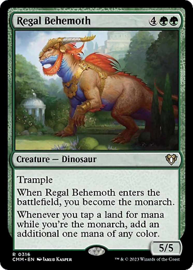 Regal Behemoth [Commander Masters] | Mega City Incorporated