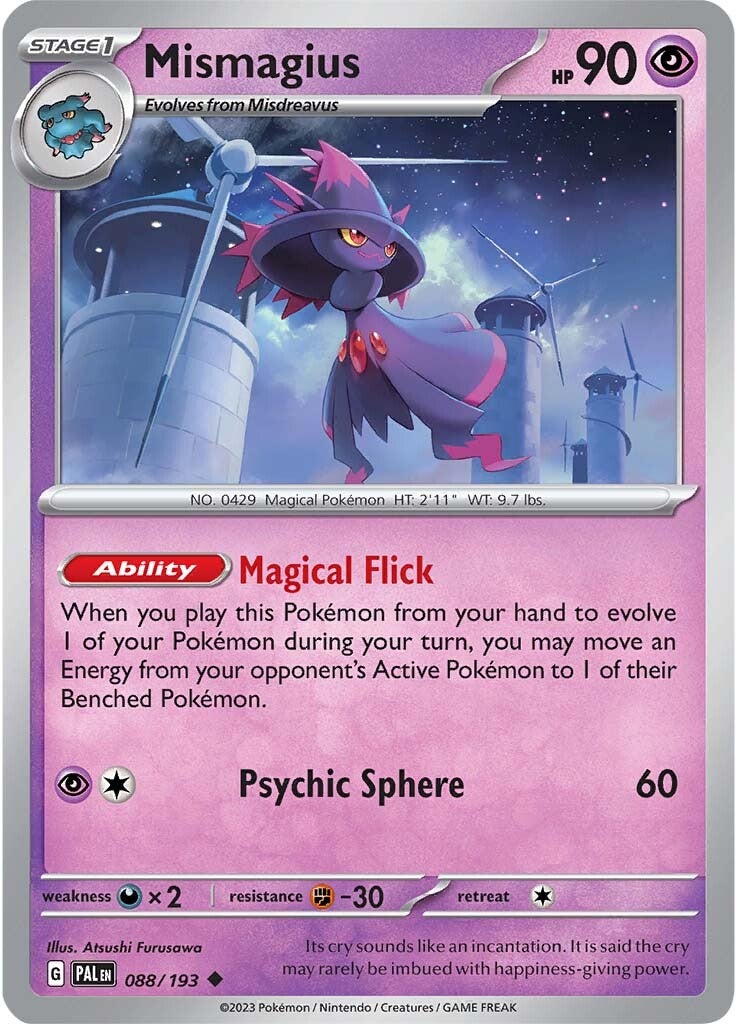 Mismagius (088/193) [Scarlet & Violet: Paldea Evolved] | Mega City Incorporated