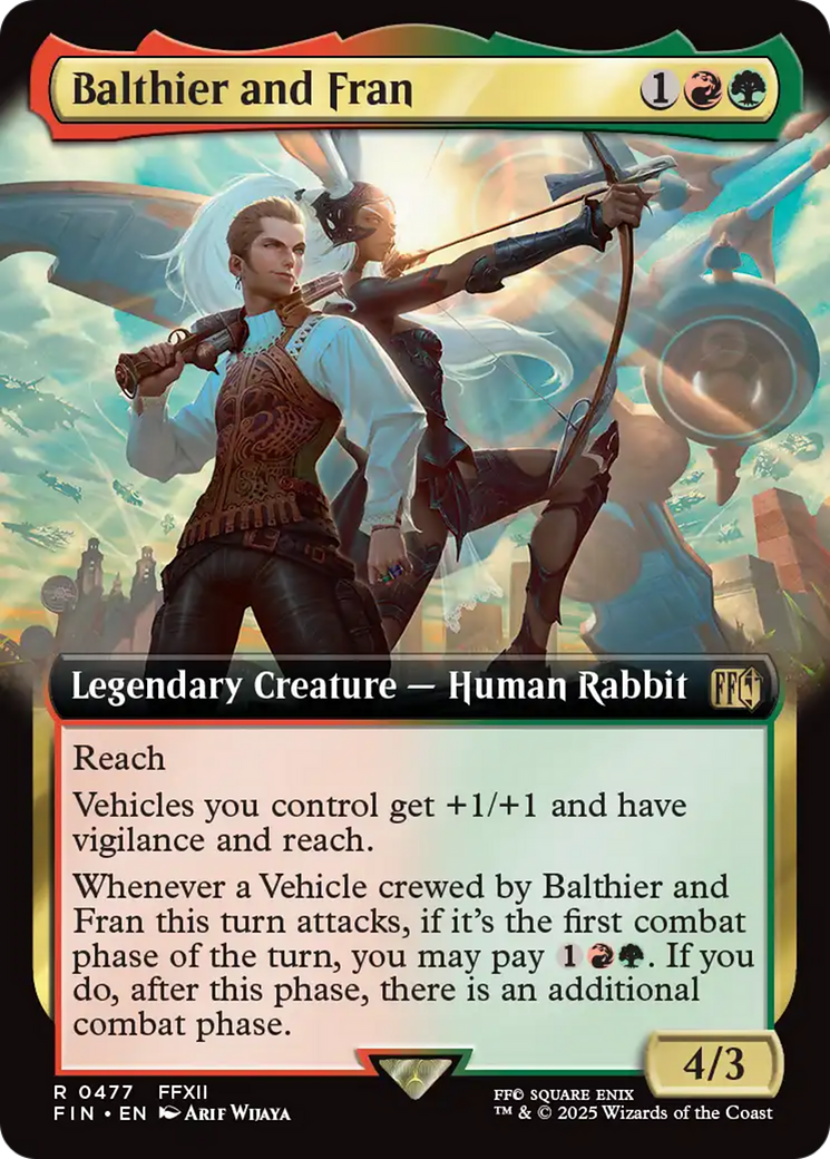 Balthier and Fran (Extended Art) [FINAL FANTASY] | Mega City Incorporated
