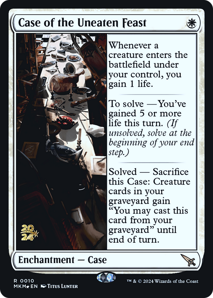 Case of the Uneaten Feast [Murders at Karlov Manor Prerelease Promos] | Mega City Incorporated