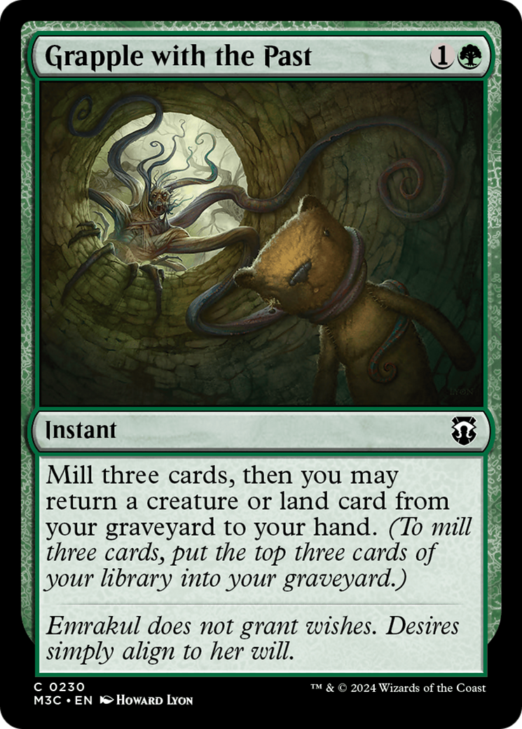 Grapple with the Past (Ripple Foil) [Modern Horizons 3 Commander] | Mega City Incorporated