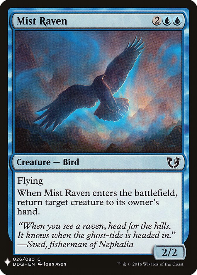 Mist Raven [Mystery Booster] | Mega City Incorporated