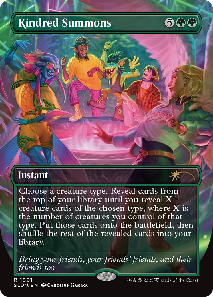 Kindred Summons (Double Rainbow Foil) [Secret Lair Drop Series] | Mega City Incorporated