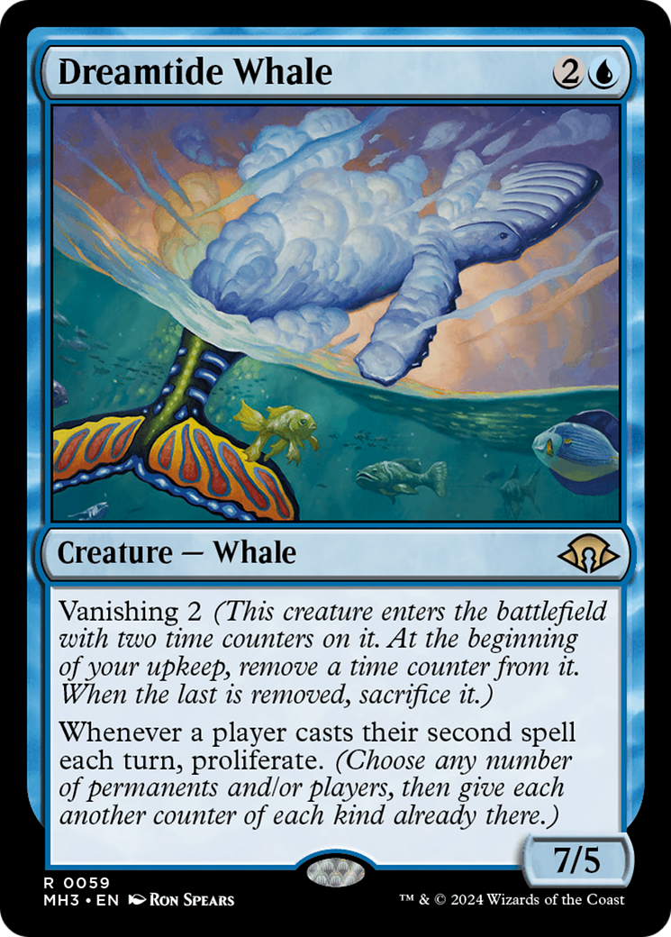 Dreamtide Whale [Modern Horizons 3] | Mega City Incorporated