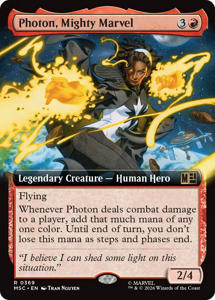 Photon, Mighty Marvel (Extended Art) [Marvel Super Heroes Commander] | Mega City Incorporated