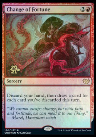 Change of Fortune [Innistrad: Crimson Vow Prerelease Promos] | Mega City Incorporated