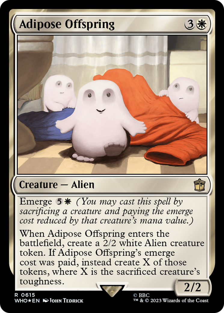 Adipose Offspring (Surge Foil) [Doctor Who] | Mega City Incorporated