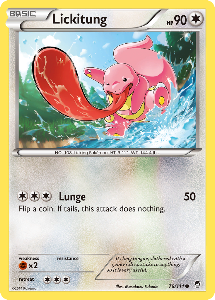 Lickitung (78/111) [XY: Furious Fists] | Mega City Incorporated