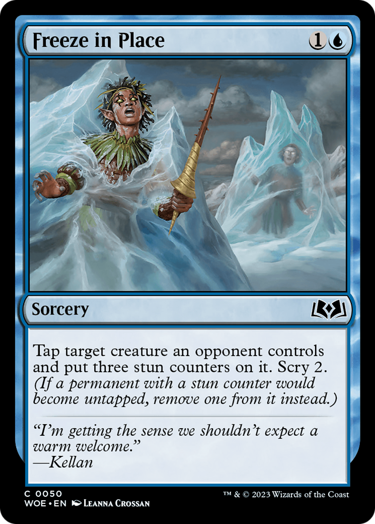 Freeze in Place [Wilds of Eldraine] | Mega City Incorporated