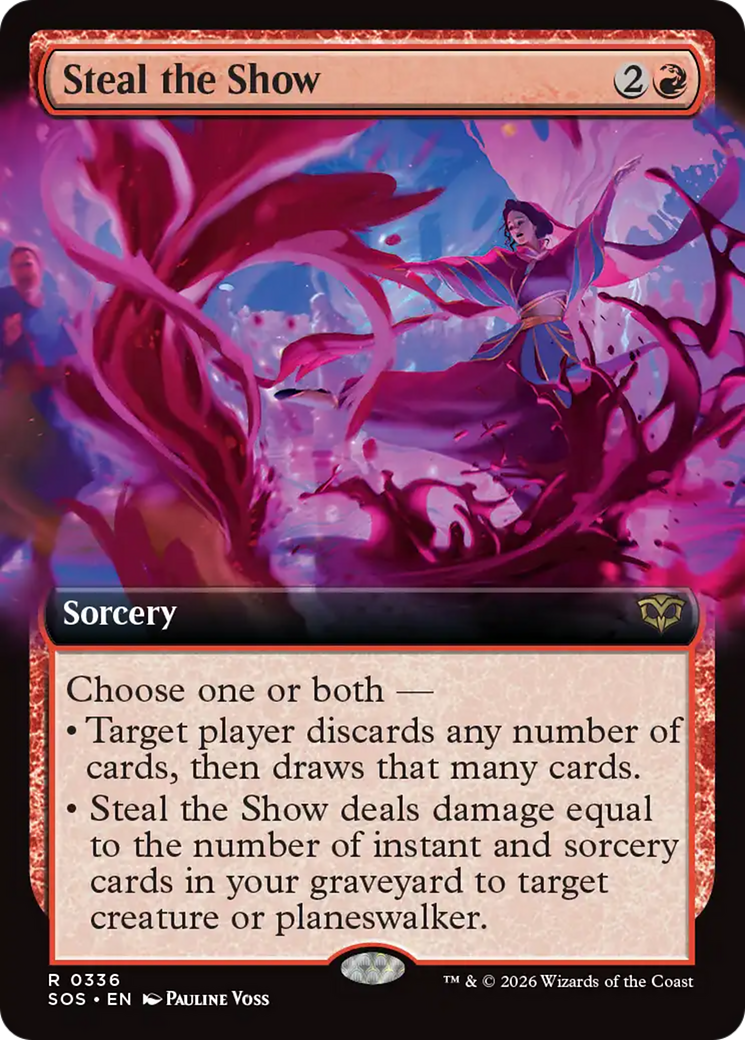 Steal the Show (Extended Art) [Secrets of Strixhaven] | Mega City Incorporated
