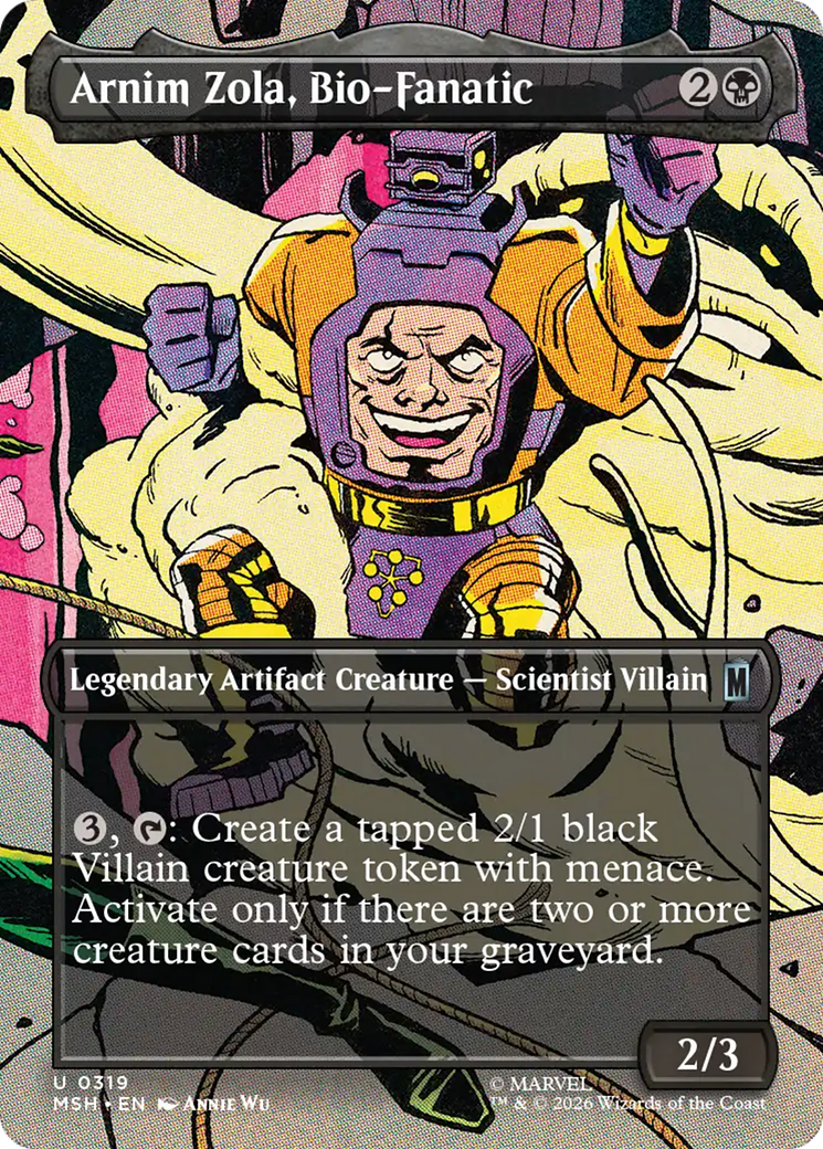 Arnim Zola, Bio-Fanatic (Borderless) [Marvel Super Heroes] | Mega City Incorporated