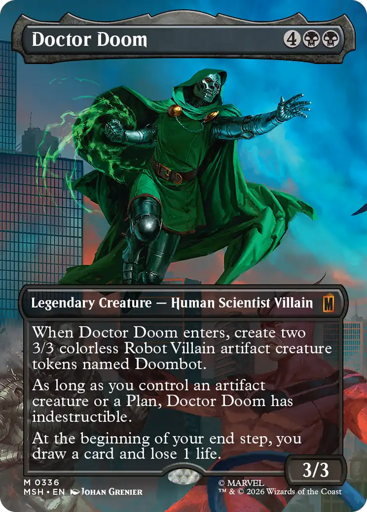 Doctor Doom (Borderless) (336) [Marvel Super Heroes] | Mega City Incorporated