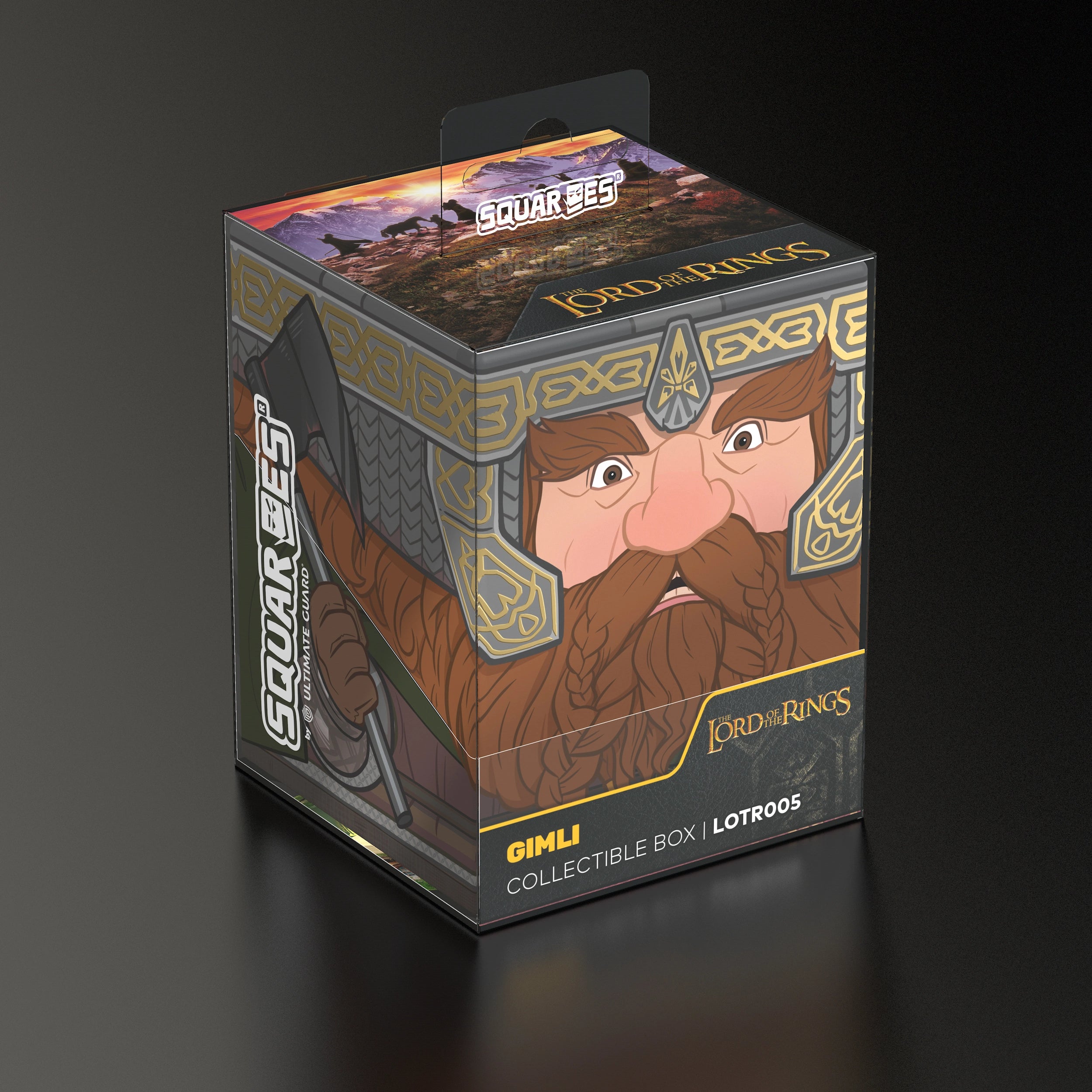 Ultimate Guard Deck Case Squaroes 100+ Lord of the Rings Gimli | Mega City Incorporated