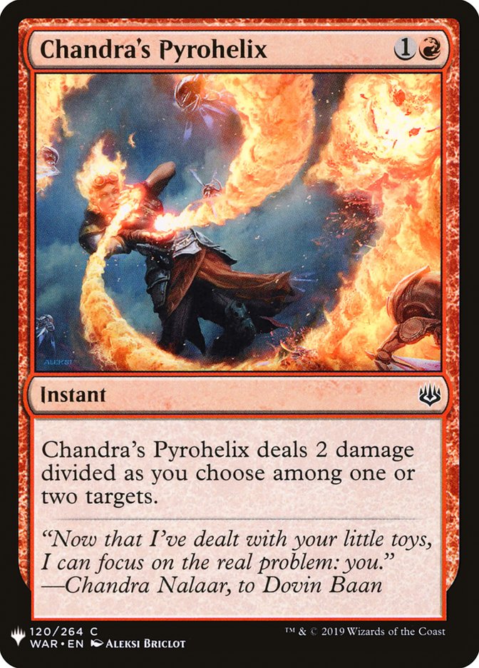 Chandra's Pyrohelix [Mystery Booster] | Mega City Incorporated