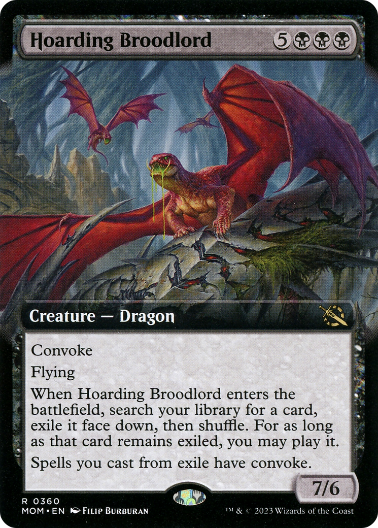 Hoarding Broodlord (Extended Art) [March of the Machine] | Mega City Incorporated