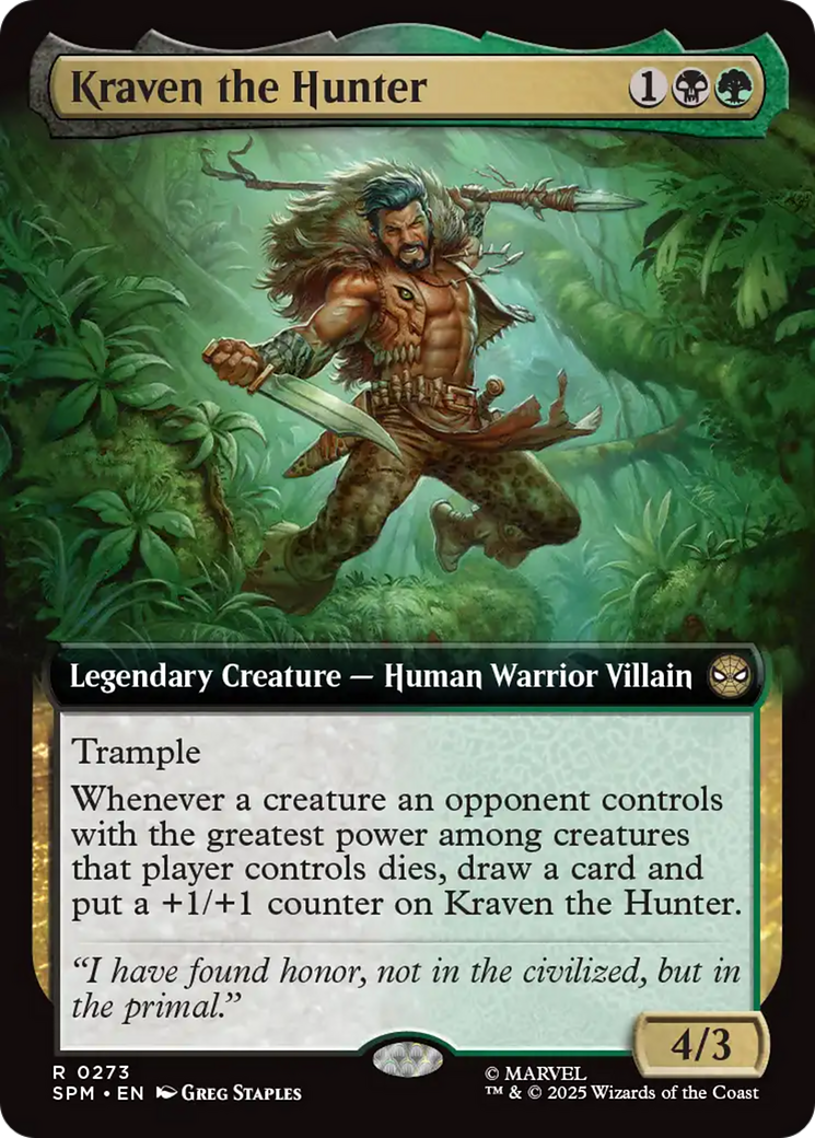 Kraven the Hunter (Extended Art) [Marvel's Spider-Man] | Mega City Incorporated