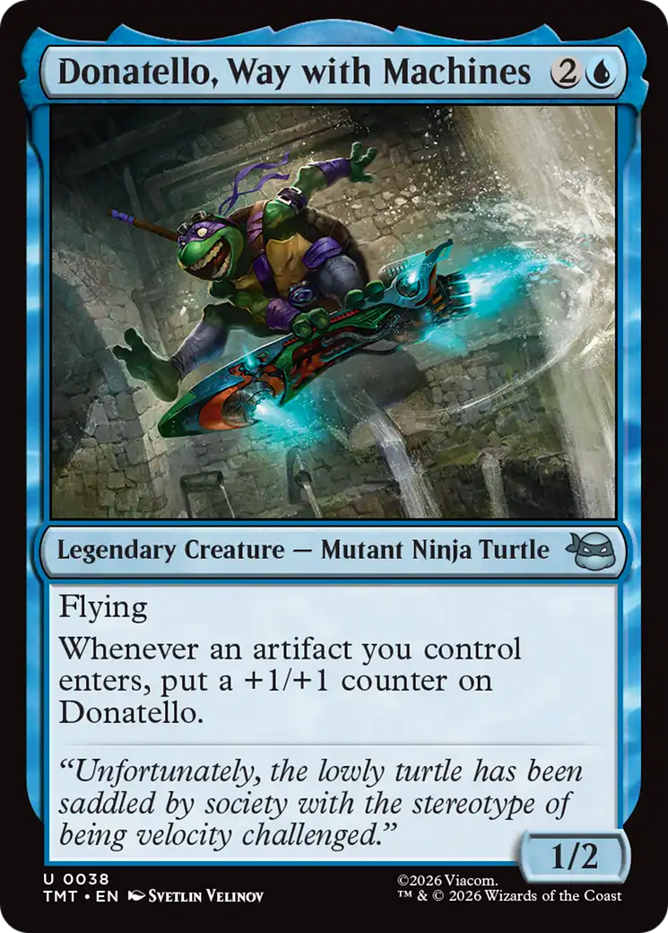 Donatello, Way with Machines [Teenage Mutant Ninja Turtles] | Mega City Incorporated