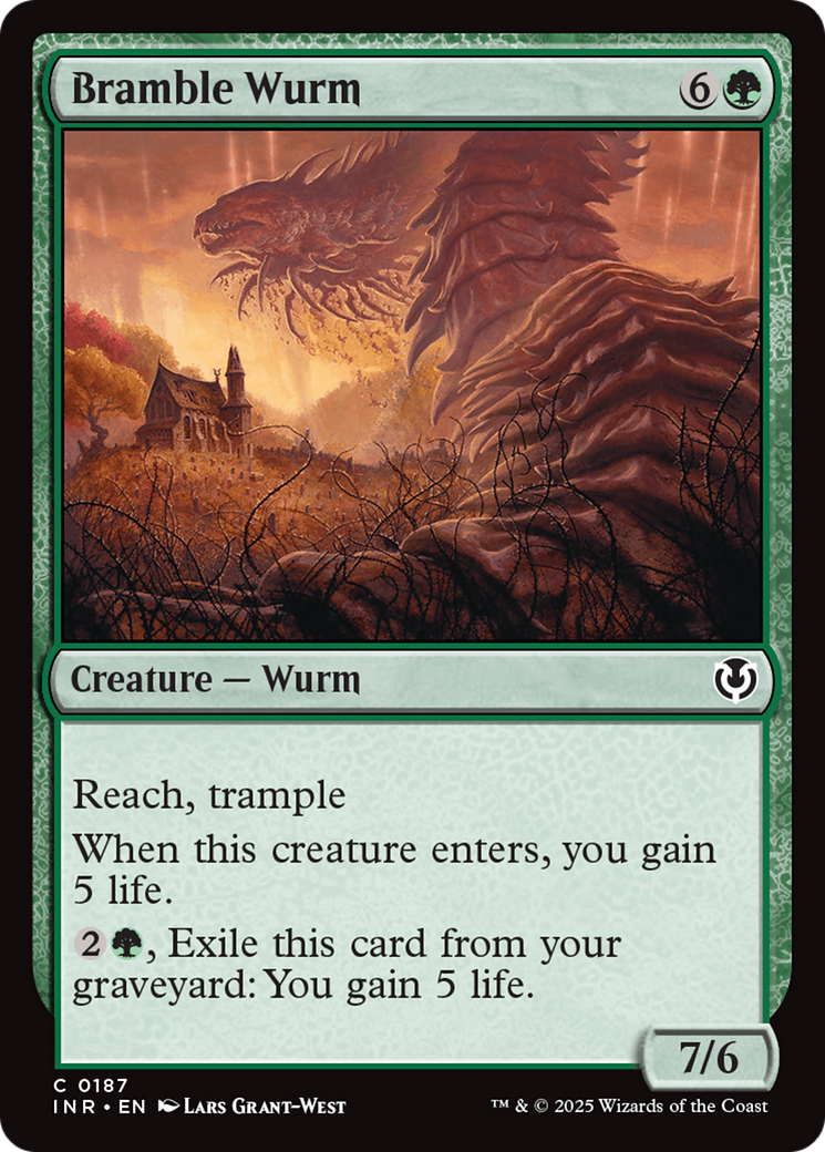 Bramble Wurm [Innistrad Remastered] | Mega City Incorporated