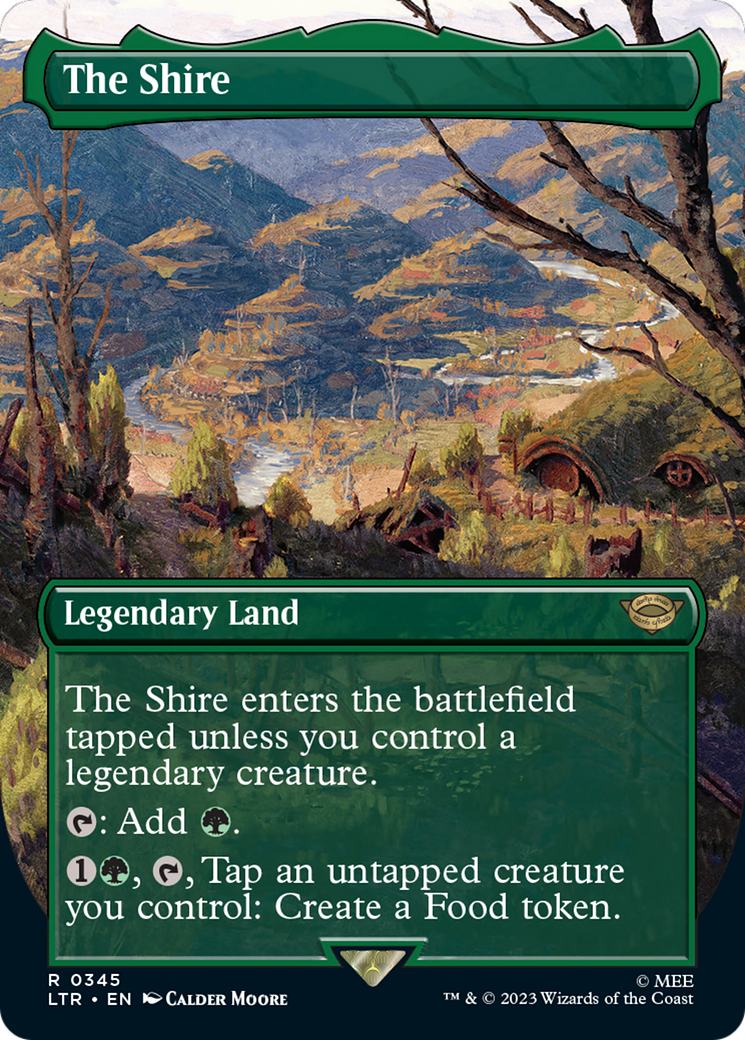 The Shire (Borderless Alternate Art) [The Lord of the Rings: Tales of Middle-Earth] | Mega City Incorporated