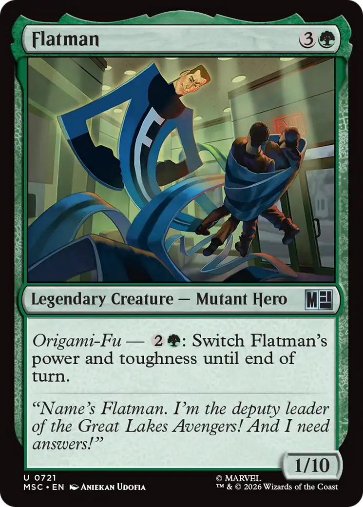Flatman [Marvel Super Heroes Commander] | Mega City Incorporated