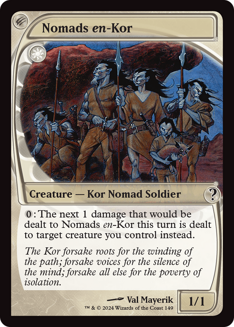 Nomads en-Kor (Future Sight) [Mystery Booster 2] | Mega City Incorporated