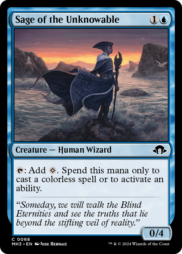 Sage of the Unknowable [Modern Horizons 3] | Mega City Incorporated